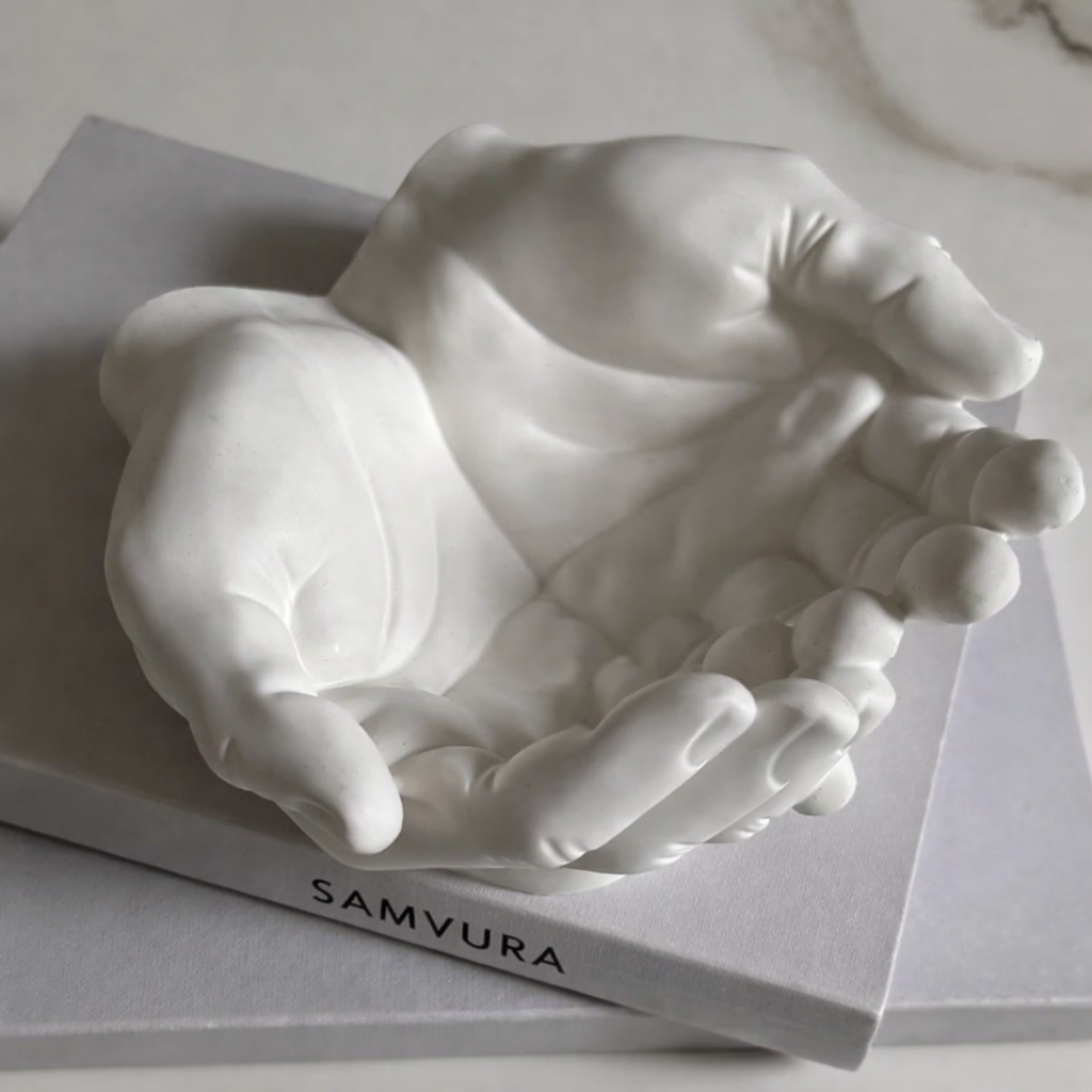 Seek And Ye shall find Hand Sculpture